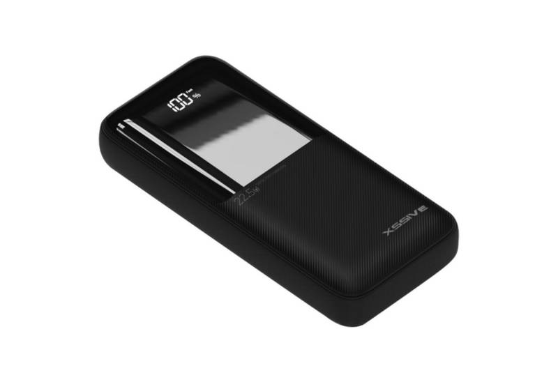 cofi1453 20.000mAh Premium Powerbank mit 2 Ladekabeln 5A 22,5W 4 output-2 input Powerbank von Cofi1453