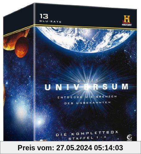Unser Universum - Die Komplettbox, Staffel 1-4 (History) [Blu-ray] von Cohen, Douglas J.