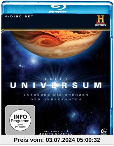 Unser Universum - Staffel 2 (History) (4 Blu-rays) von Cohen, Douglas J.