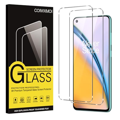 Coiwxmoi 2 Stück Panzer Schutz Glas für OnePlus Nord 2 5G / OnePlus Nord 2T 5G 6,43", HD Klar Glas Displayschutz, 9H Härte Schutzfolie,Anti-Kratzen Ultrabeständig Displayschutzfolie für OnePlus Nord 2 Coiwxmoi 2 Stück Panzer Schutz Glas für OnePlus Nord 2 5G / OnePlus Nord 2T 5G 6,43", HD Klar Glas Displayschutz, 9H Härte Schutzfolie,Anti-Kratzen Ultrabeständig Displayschutzfolie für OnePlus Nord 2 von Coiwxmoi