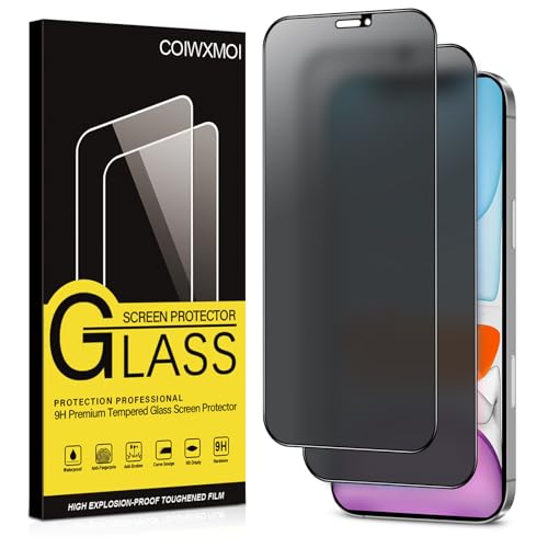 Coiwxmoi Matt Sichtschutz Panzer Schutz Glas für iPhone 11/XR,Matte Anti-Spähen Sichtschutzfolie 9H Härte HD Anti-Spy Schutzfolie Blendschutz Anti-Fingerabdruck Kratzfest Panzerfolie,2 Stück Coiwxmoi Matt Sichtschutz Panzer Schutz Glas für iPhone 11/XR,Matte Anti-Spähen Sichtschutzfolie 9H Härte HD Anti-Spy Schutzfolie Blendschutz Anti-Fingerabdruck Kratzfest Panzerfolie,2 Stück von Coiwxmoi