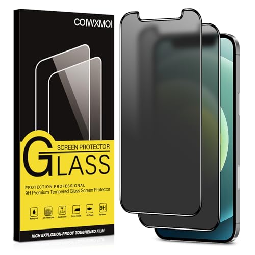 Coiwxmoi Matt Sichtschutz Panzer Schutz Glas für iPhone 12 mini,Matte Anti-Spähen Sichtschutzfolie 9H Härte HD Anti-Spy Schutzfolie Blendschutz Anti-Fingerabdruck Kratzfest Panzerfolie,2 Stück Coiwxmoi Matt Sichtschutz Panzer Schutz Glas für iPhone 12 mini,Matte Anti-Spähen Sichtschutzfolie 9H Härte HD Anti-Spy Schutzfolie Blendschutz Anti-Fingerabdruck Kratzfest Panzerfolie,2 Stück von Coiwxmoi