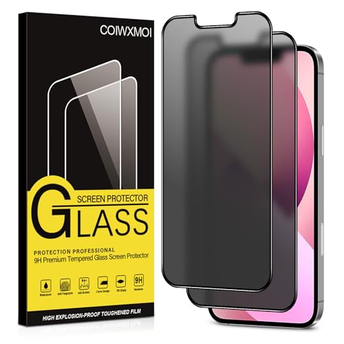 Coiwxmoi Matt Sichtschutz Panzer Schutz Glas für iPhone 13 mini,Matte Anti-Spähen Sichtschutzfolie 9H Härte HD Anti-Spy Schutzfolie Blendschutz Anti-Fingerabdruck Kratzfest Panzerfolie,2 Stück Coiwxmoi Matt Sichtschutz Panzer Schutz Glas für iPhone 13 mini,Matte Anti-Spähen Sichtschutzfolie 9H Härte HD Anti-Spy Schutzfolie Blendschutz Anti-Fingerabdruck Kratzfest Panzerfolie,2 Stück von Coiwxmoi
