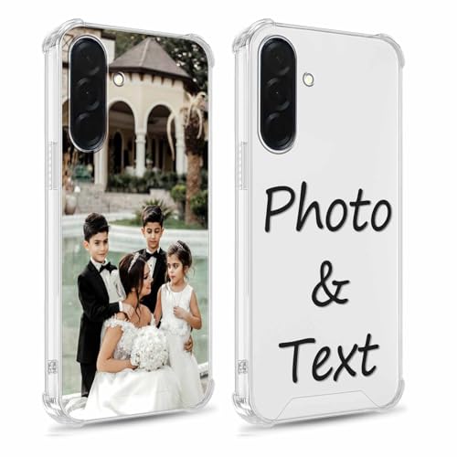 Coiwxmoi Personalisierte Handyhülle für Samsung Galaxy A36, Personalisiert Hülle mit Eigenem Bild Foto Selbst Gestalten Transparent Schutzhülle, Individuelle Stoßfest Case für Samsung A36 6,64'' Coiwxmoi Personalisierte Handyhülle für Samsung Galaxy A36, Personalisiert Hülle mit Eigenem Bild Foto Selbst Gestalten Transparent Schutzhülle, Individuelle Stoßfest Case für Samsung A36 6,64'' von Coiwxmoi