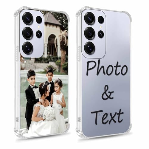 Coiwxmoi Personalisierte Handyhülle für Samsung Galaxy S25 Ultra 5G, Personalisiert Hülle mit Eigenem Bild Foto Selbst Gestalten Transparent Schutzhülle, Stoßfest Case für Samsung S25 Ultra 5G 6,7'' Coiwxmoi Personalisierte Handyhülle für Samsung Galaxy S25 Ultra 5G, Personalisiert Hülle mit Eigenem Bild Foto Selbst Gestalten Transparent Schutzhülle, Stoßfest Case für Samsung S25 Ultra 5G 6,7'' von Coiwxmoi