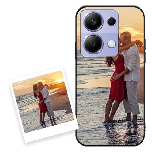 Coiwxmoi Personalisierte Handyhülle für Xiaomi Redmi Note 13 Pro 4G 6,67'', Personalisiert Hülle mit Bild Foto Selbst Gestalten Schutzhülle, Individuelle Silikon Case für Redmi Note 13 Pro 4G,Schwarz Coiwxmoi Personalisierte Handyhülle für Xiaomi Redmi Note 13 Pro 4G 6,67'', Personalisiert Hülle mit Bild Foto Selbst Gestalten Schutzhülle, Individuelle Silikon Case für Redmi Note 13 Pro 4G,Schwarz von Coiwxmoi