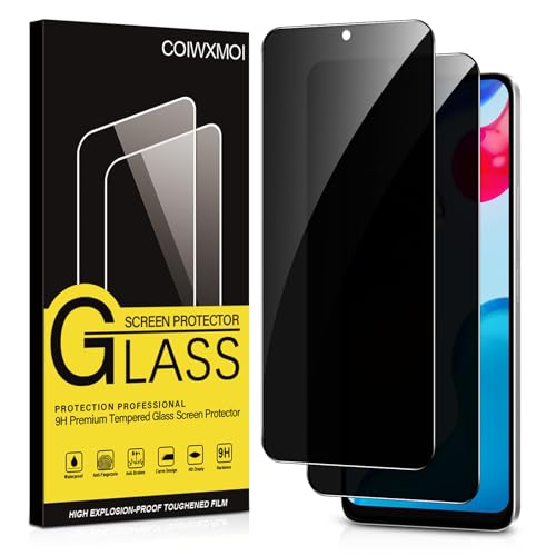 Coiwxmoi Sichtschutz für Xiaomi Redmi Note 11/Note 11S Anti-Spähen Panzer Schutz Glas Privatsphäre Schutzfolie 9H Härte Kratzfest Bläschenfrei Anti Spy Gehärtetes Panzerfolie Blickschutzfolie,2 Stück Coiwxmoi Sichtschutz für Xiaomi Redmi Note 11/Note 11S Anti-Spähen Panzer Schutz Glas Privatsphäre Schutzfolie 9H Härte Kratzfest Bläschenfrei Anti Spy Gehärtetes Panzerfolie Blickschutzfolie,2 Stück von Coiwxmoi