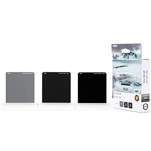 COKIN NUANCES Extreme Full ND-Set ND8 + ND64 + ND1024 neutralgrau - widerstandsfähiges Mineralglas - M (P-Serie) von Cokin