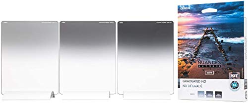 COKIN NUANCES Extreme Soft-Set GND4/GND8/GND16 Soft Grauverlaufsfilter - widerstandsfähiges Mineralglas - XL (X-pro Serie) 130mm von Cokin