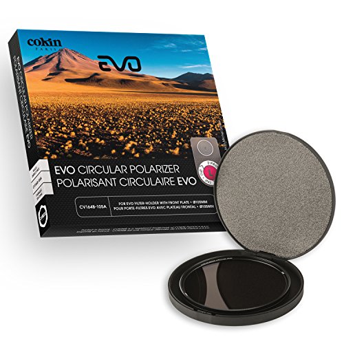 Cokin CV164-105A Polarisationsfilter C-PL EVO 105 mm für EVO Filterhalter, Größe L/Optik, mit Gewinde 105 mm, Schwarz Cokin CV164-105A Polarisationsfilter C-PL EVO 105 mm für EVO Filterhalter, Größe L/Optik, mit Gewinde 105 mm, Schwarz von Cokin