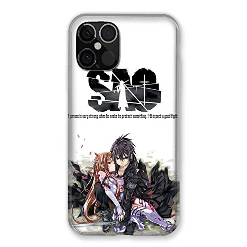 Cokitec Hülle für iPhone 12/12 Pro Manga SAO Sword Art Online Weiß von Cokitec