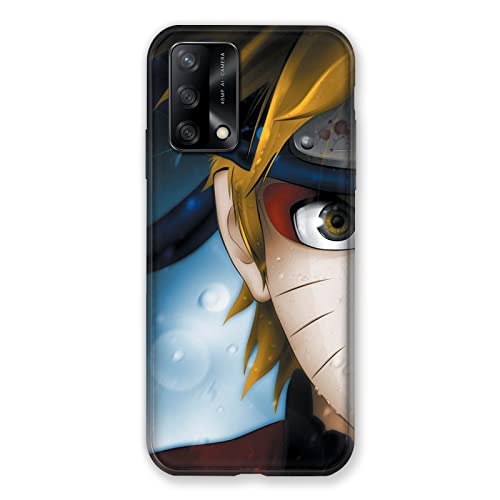 Cokitec Manga Naruto Schutzhülle für Oppo A54 5G A74 5G, Weiß von Cokitec