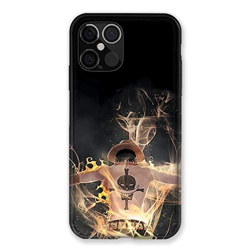 Cokitec Manga One Piece Ace Schutzhülle für iPhone 12 Pro Max, Schwarz Cokitec Manga One Piece Ace Schutzhülle für iPhone 12 Pro Max, Schwarz von Cokitec