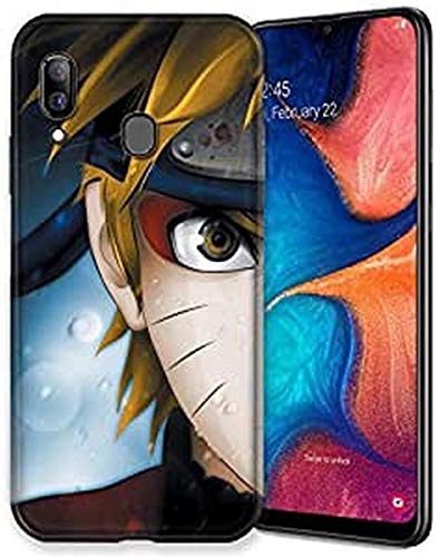 Cokitec Schutzhülle für Samsung Galaxy A20e Manga Naruto, Weiß von Cokitec