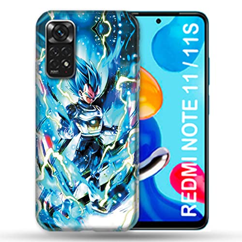 Schutzhülle für Xiaomi Redmi Note 11 / 11S Manga Dragon Ball Vegeta Blau Schutzhülle für Xiaomi Redmi Note 11 / 11S Manga Dragon Ball Vegeta Blau von Cokitec