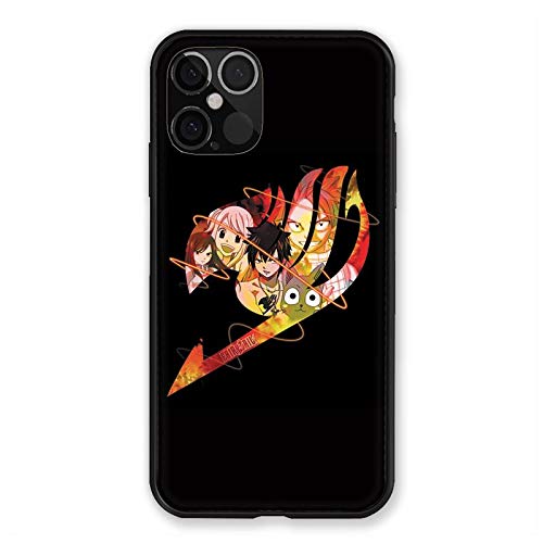 Cokitec Schutzhülle für iPhone 12/12 Pro, Manga Fairy Tail Logo, Schwarz von Cokitec
