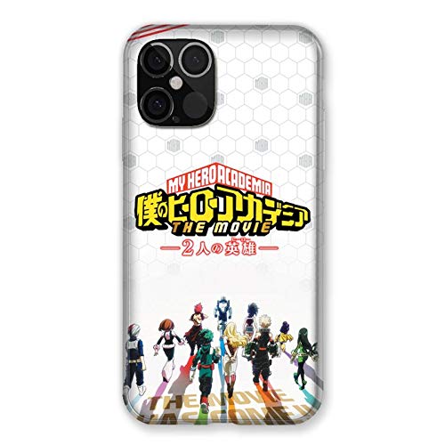 Cokitec Schutzhülle für iPhone 12/12 Pro, Manga My Hero Academia, Weiß von Cokitec