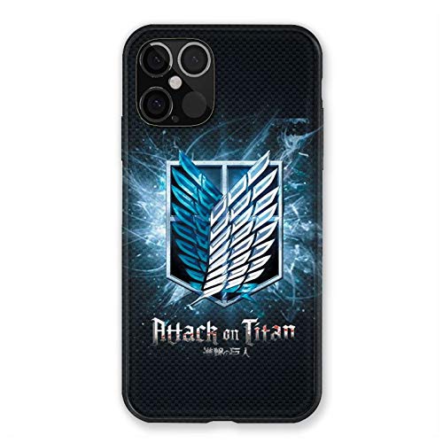Cokitec Schutzhülle für iPhone 12/12 Pro Manga Attack Titan Schwarz Cokitec Schutzhülle für iPhone 12/12 Pro Manga Attack Titan Schwarz von Cokitec