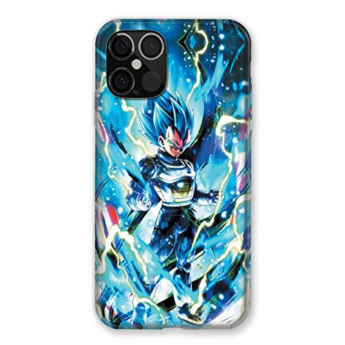 Cokitec Hülle für iPhone 12/12 Pro Manga Dragon Ball Vegeta Blau Cokitec Hülle für iPhone 12/12 Pro Manga Dragon Ball Vegeta Blau von Cokitec