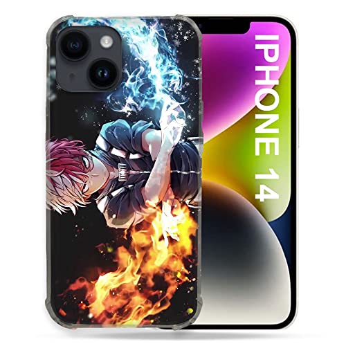 Cokitec Schutzhülle für iPhone 14 (6.1) Manga My Hero Academia Shoto von Cokitec