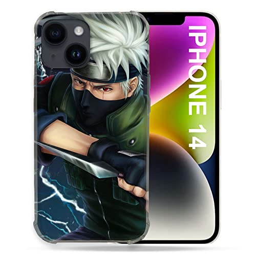 Cokitec Schutzhülle für iPhone 14 (6.1) Manga Naruto Kakashi von Cokitec