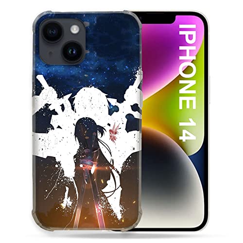 Cokitec Schutzhülle für iPhone 14 (6.1) Manga SAO Sword Art Online Asuna von Cokitec