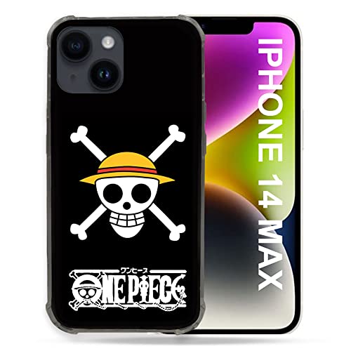 Cokitec Schutzhülle für iPhone 14 Plus (6,7 Zoll), Motiv: Manga, Totenkopfmotiv von Cokitec