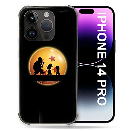 Cokitec Schutzhülle für iPhone 14 Pro (6,1 Zoll), Motiv: Manga Dragon Ball Vintage von Cokitec