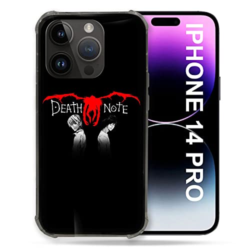 Cokitec Schutzhülle für iPhone 14 Pro (6.1), Manga Death Note, Schwarz von Cokitec