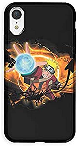 Cokitec Schutzhülle für iPhone XR, Manga Naruto, Schwarz von Cokitec