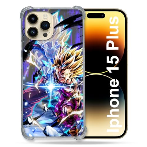 Cokitec Schutzhülle kompatibel mit MagSafe für iPhone 15 Plus, Manga Dragon Ball Sangohan Duo Cokitec Schutzhülle kompatibel mit MagSafe für iPhone 15 Plus, Manga Dragon Ball Sangohan Duo von Cokitec