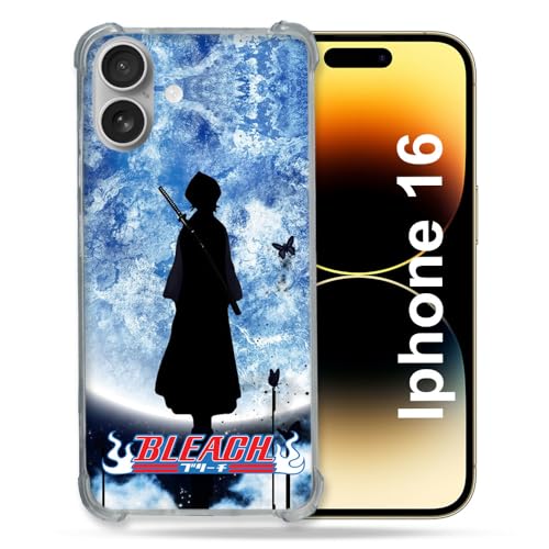 Cokitec Verstärkte Schutzhülle für Apple iPhone 16 Plus, Manga, Bleach Mond Cokitec Verstärkte Schutzhülle für Apple iPhone 16 Plus, Manga, Bleach Mond von Cokitec