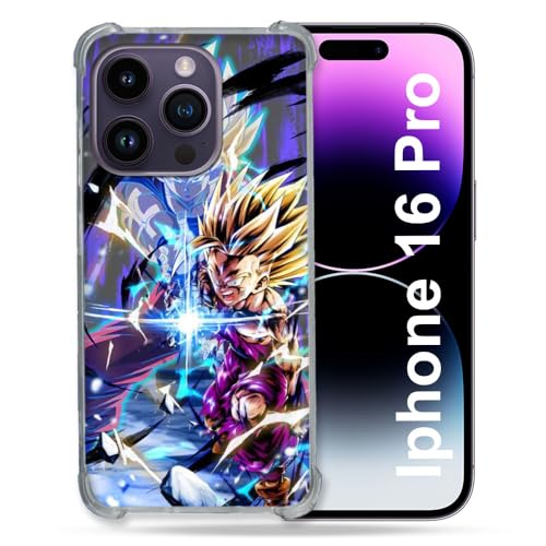 Cokitec Verstärkte Schutzhülle für Apple iPhone 16 Pro Manga Dragon Ball Sangohan Duo Cokitec Verstärkte Schutzhülle für Apple iPhone 16 Pro Manga Dragon Ball Sangohan Duo von Cokitec