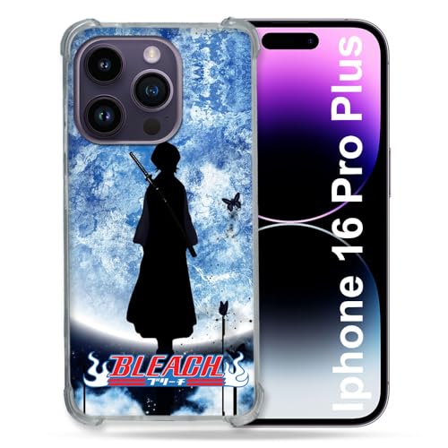 Cokitec Verstärkte Schutzhülle für Apple iPhone 16 Pro Plus, Manga, Bleach Mond Cokitec Verstärkte Schutzhülle für Apple iPhone 16 Pro Plus, Manga, Bleach Mond von Cokitec