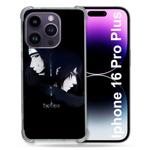 Cokitec Verstärkte Schutzhülle für Apple iPhone 16 Pro Plus, Manga Naruto, Sasuke Itachi Cokitec Verstärkte Schutzhülle für Apple iPhone 16 Pro Plus, Manga Naruto, Sasuke Itachi von Cokitec