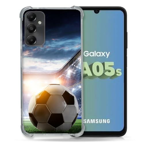 Cokitec Verstärkte Schutzhülle für Samsung Galaxy A05S Sport Fußball Stadion von Cokitec