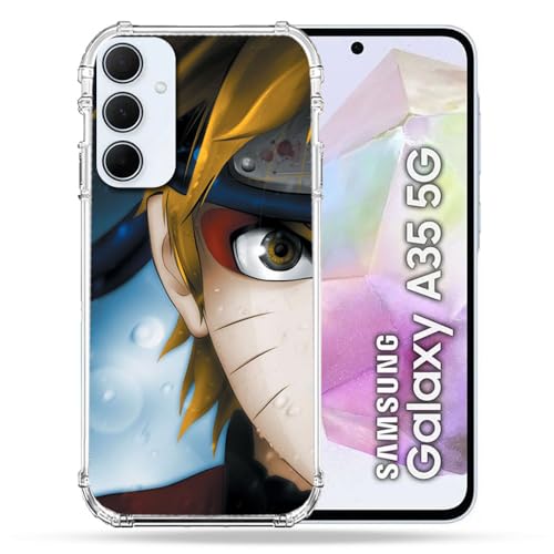 Cokitec Verstärkte Schutzhülle für Samsung Galaxy A35 5G, Manga Naruto, Weiß Cokitec Verstärkte Schutzhülle für Samsung Galaxy A35 5G, Manga Naruto, Weiß von Cokitec