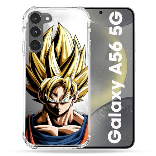 Cokitec Verstärkte Schutzhülle für Samsung Galaxy A56 5G Manga Dragon Ball Sangoku Portrait Cokitec Verstärkte Schutzhülle für Samsung Galaxy A56 5G Manga Dragon Ball Sangoku Portrait von Cokitec