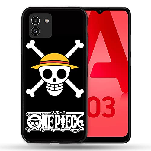Schutzhülle für Samsung Galaxy A03, Motiv Manga One Piece Totenkopf Schutzhülle für Samsung Galaxy A03, Motiv Manga One Piece Totenkopf von Cokitec