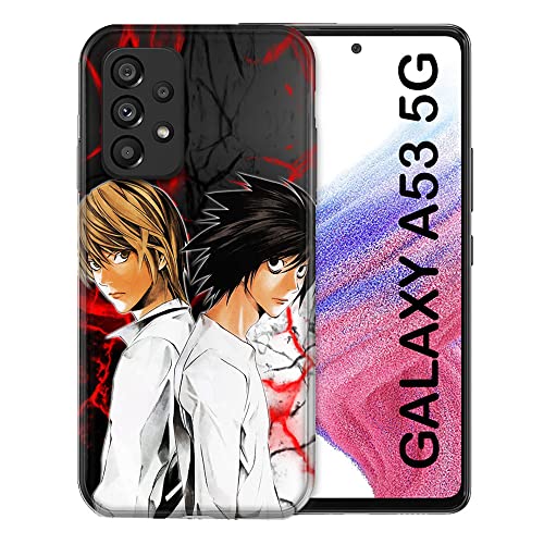 Schutzhülle für Samsung Galaxy A53 5G Manga Death Note Duo von Cokitec