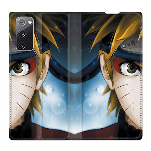 Schutzhülle für Samsung Galaxy S20 FE / S20FE Manga Naruto, Leder, Weiß von Cokitec