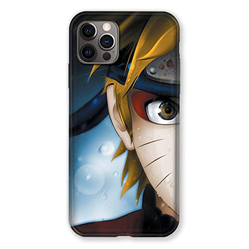 Cokitec Schutzhülle für iPhone 13 Mini (5,4 Zoll), Manga Naruto, Weiß von Cokitec
