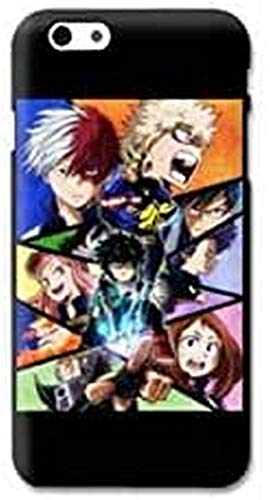 Schutzhülle für iPhone 6/6S, Manga, My Hero, Academia, Schwarz von Cokitec