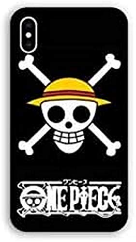 Schutzhülle für iPhone X/XS Manga One Piece Totenkopf von Cokitec