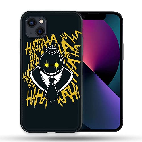 Schutzhülle kompatibel mit Magsafe für Apple iPhone 13 (6,1) Manga Assassination Classroom Kuro, Schwarz von Cokitec