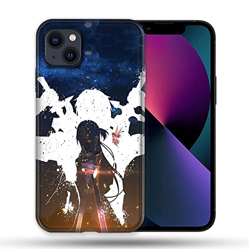 Schutzhülle kompatibel mit Magsafe für Apple iPhone 13 (6,1) Manga SAO Sword Art Online Asuna von Cokitec