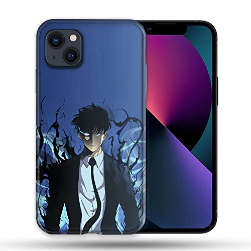 Schutzhülle kompatibel mit Magsafe für Apple iPhone 13 (6,1) Manga Solo Leveling Sung, Blau von Cokitec