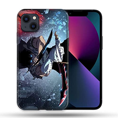 Schutzhülle kompatibel mit Magsafe für Apple iPhone 13 (6,1) Manga Solo Leveling Sung Epee von Cokitec