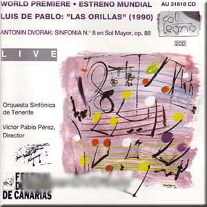 Dvorak - Sinfonia 8, De Pablo - Les Orillas - Perezq (CD) von Col legno