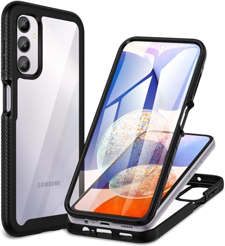 Colala Hülle für Samsung Galaxy A16 5G/4G mit Bildschirmschutz, 360 Grad Schutzhülle Full Body Schutz Stoßfest Kratzfest Staubschutz Panzerhülle Handyhülle,Schwarz von Colala